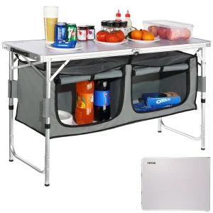 Camping Kitchen Table Quick Folding Camping Table