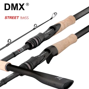 DMX Street Bass Spinning Casting Fishing Rod Travel 5-42g 1.98/2.1/2.4/2.7m 8-25LB Fast ML/M/MH/H Baitcasting Fishing Lure Rod